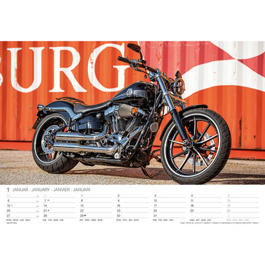 ALPHA EDITION Bildkalender 2025 509424 Harleys ML 42x29.7cm