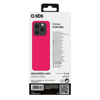 Cover fluo morbida e leggera per iPhone 11 Pro Max