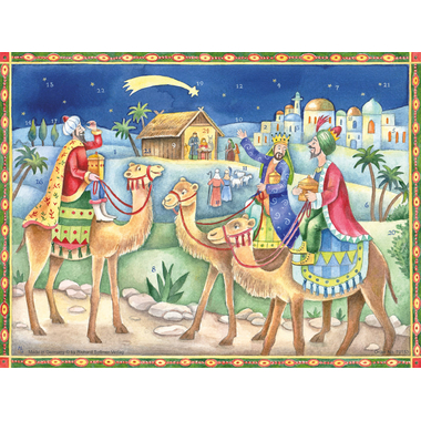 SELLMER Calendario dell'avvento 700 70153 Heilige Drei Könige bringen G