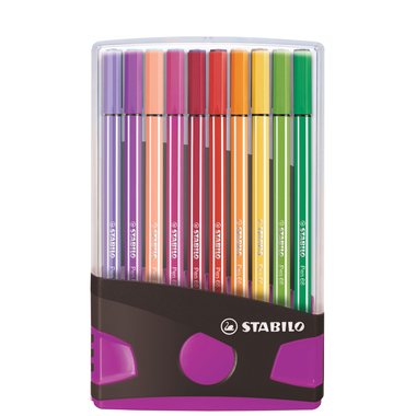 STABILO Stylo Fibre Pen 68 6820-04-03 20 pcs. ass. ColorParade
