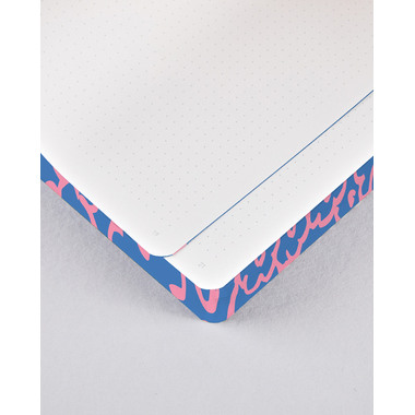 NUUNA Cahier de notes Graphic L 55768 FLOWER POWER 256 pages
