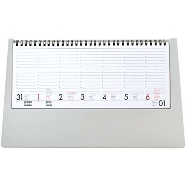 BÜROLINE Socle gris pour agenda bureau 890711 33.1x19.9cm