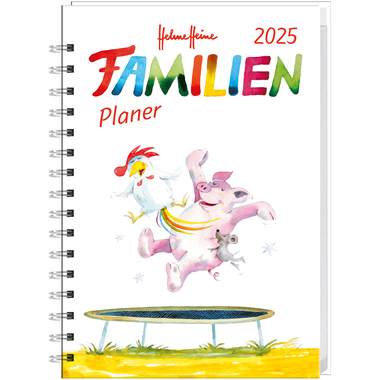 HEYE Familienplaner H. Heine 2025 21512+25 DE 15.2x23.2cm