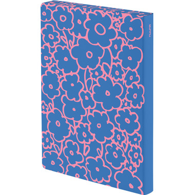 NUUNA Cahier de notes Graphic L 55768 FLOWER POWER 256 pages