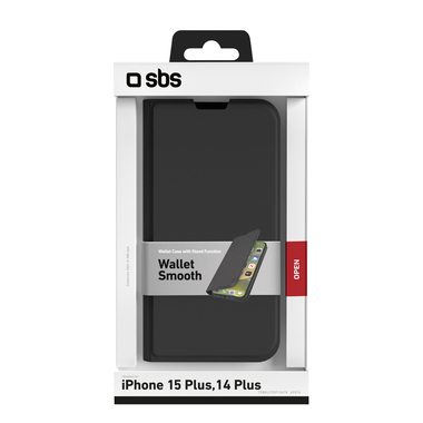 Bookcase mit Kartenfächern für das iPhone 15 Plus/14 Plus | SBS
