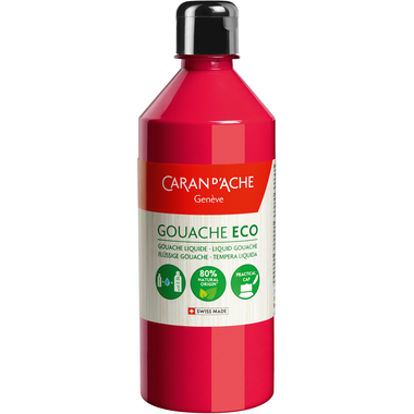 CARAN D'ACHE Colore opaco Gouache Eco 500ml 2370.080 karmin liquido