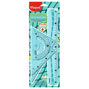 MAPED Lineal Set ass. 380116/2443045 Maped Flex 4tlg.