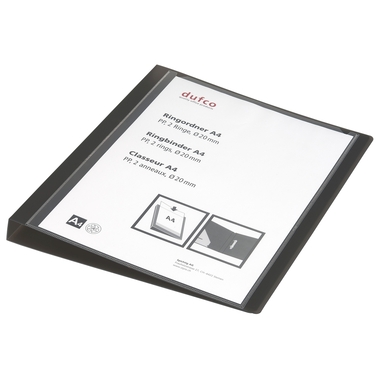 DUFCO Präsentationsordner 51500.03677 A4, 2.8cm, schwarz