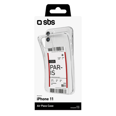 Coque souple transparente pour iPhone 11