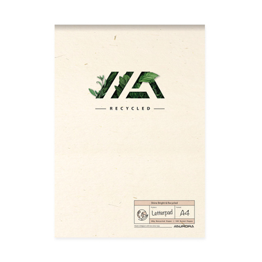 AURORA Bloc-notes A4 D50SBR naturel, ligné 100 pages