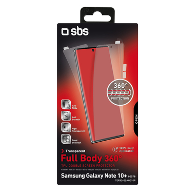 Pellicola per display e retro del Samsung Galaxy Note 10+