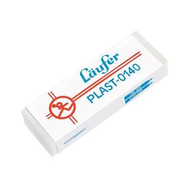 LÄUFER Eraser Plast 46x20x9mm 0140 with cardboard 20-seitiges Set, 6 Briefmarken (Taxwert CHF 5.60, 1 gestempelt, 5 ungestempelt), 3 Postkarten