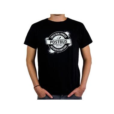 Tshirt nera uomo Heidi AutoPostale XL Taglia XL