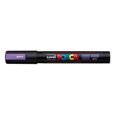UNI-BALL Posca Marker 1,8-2,5mm PC5MMET.VIOL Metal.violett,Rund.