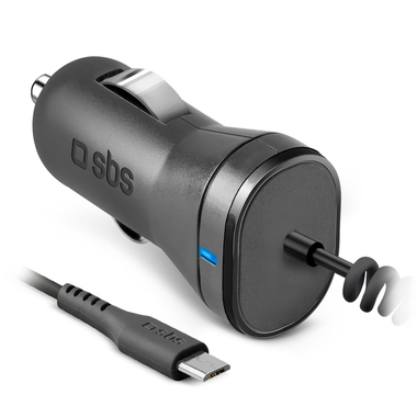 Micro USB car charger for smartphones