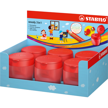 STABILO Woody tempramatite 4849/01-6 Display 6 pz.