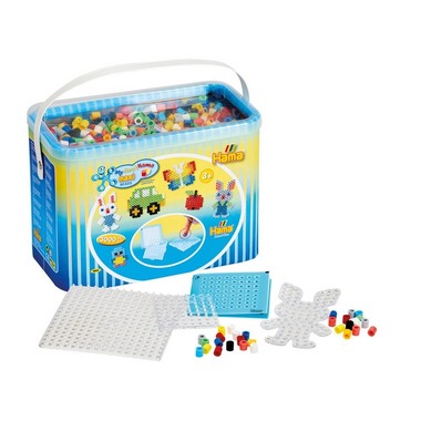 HAMA Bügelperlen Eimer Maxi G1018805-0 Perlen und Stiftplatte