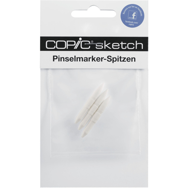 COPIC Spare Tip Sketch 21075SB Super Brush, 3 pcs.
