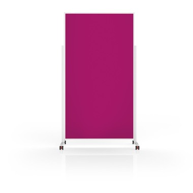 MAGNETOPLAN Design Tableau de Présent. VP 1181118 feutre, rose 1000x1800mm