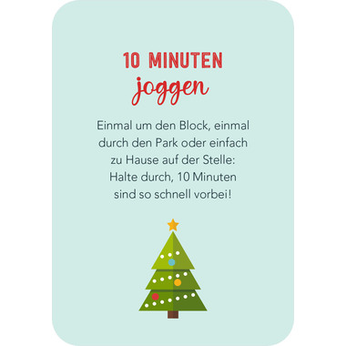 ARS EDITION Adventskalender 135419 Christmas Fitness