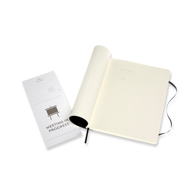 MOLESKINE Notizbuch Pro 25x1,3x19cm 620831 schwarz, 192 Seiten