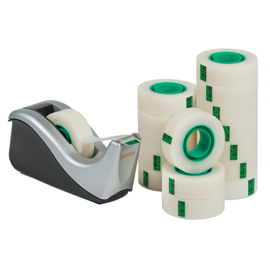 SCOTCH Magic Tape 810 19mmx33m 8R16C60 invisible 16 rotoli+Dispenser