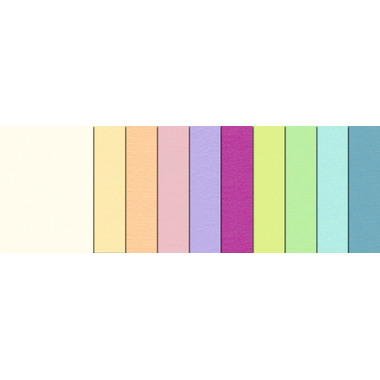 URSUS Tonzeichen-Block A4 2144699SE 0g, pastell 20 Blatt