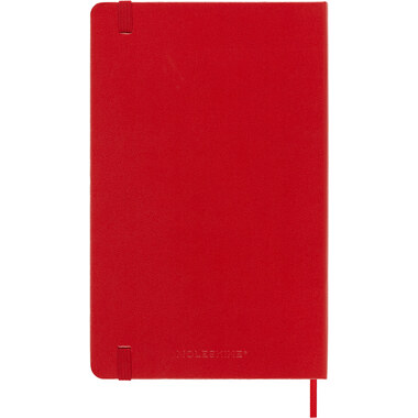 MOLESKINE Agenda settimanale note 25/26 8056999275402 18M foderato HC rosso 13x21cm