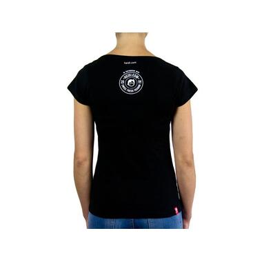 Tshirt schwarz Damen Heidi PostAuto L Grösse L