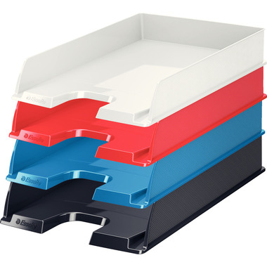 ESSELTE Corbeille courrier Europost A4 623605 noir