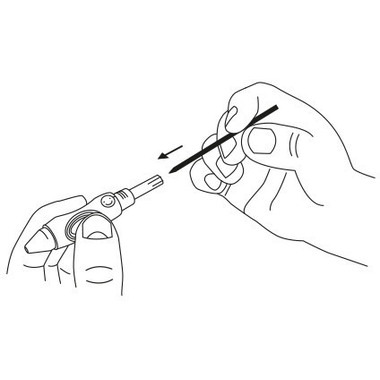PELIKAN Mine Griffix HB B1R 2mm 3 pezzi