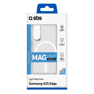 Coque transparente slim pour Samsung S25 | SBS