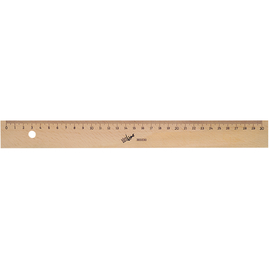 BÜROLINE Holzmassstab 30cm 303330