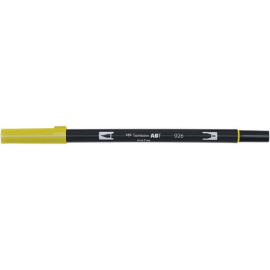 TOMBOW Dual Brush Pen ABT 026 yellow gold
