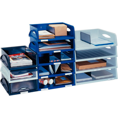 LEITZ Corbeille Courrier Jumbo A3/C3 52320035 bleu