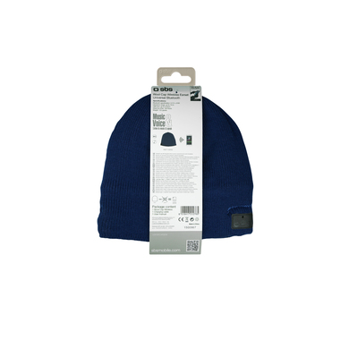 Winter hat with integrated headphones