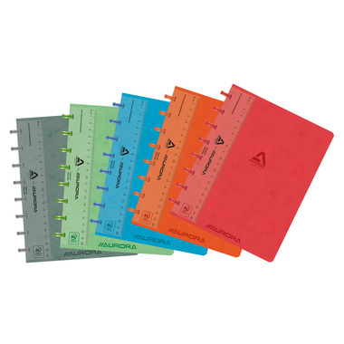 ADOC Cartella ad anelli LIN-EX A5 3845.748 ass., a scacchi 144 pagine