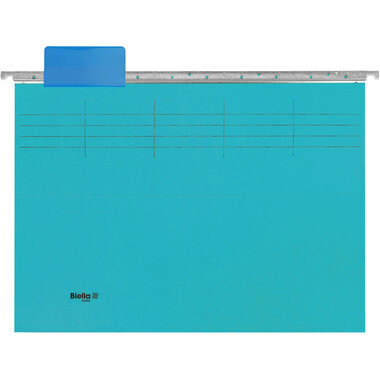 BIELLA Register-Hängemappe A4 27143205U blau 32x25cm 5 Stück