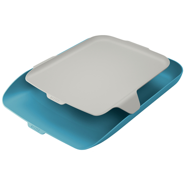 LEITZ Corbeille Courrier Cosy A4 5259-00-61 bleu
