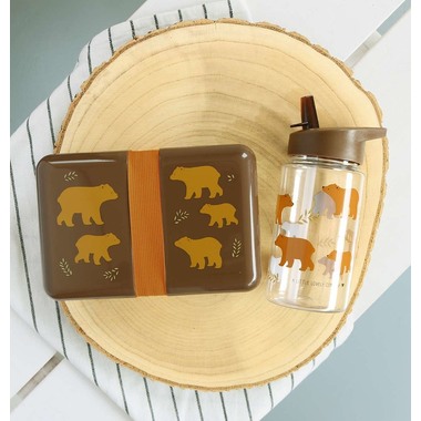 ALLC Lunchbox Bär SBBEBR48 braun 18x6x12cm