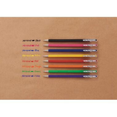 PENTEL Gel-Tintenroller Mattehop K110-VBX Mattehop rot