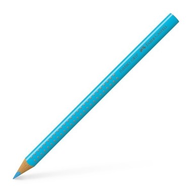 FABER-CASTELL Crayons Jumbo GRIP 110947 bleu