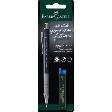 FABER-CASTELL Portemine Apollon 232799 avec mines, ass.