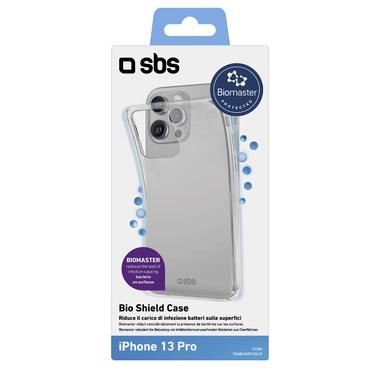 Coque souple, transparente et anti - microbes pour iPhone 13