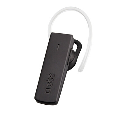 Auricolare Wireless v.4.2 con tecnologia multipoint, archetto e tasto di risposta/fine chiamata