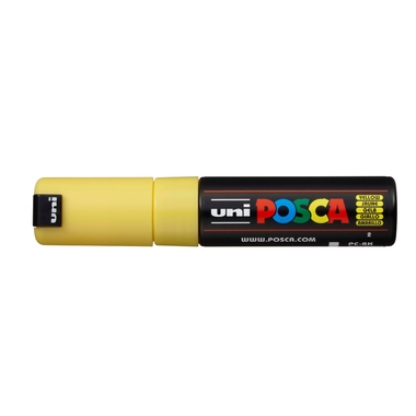 UNI-BALL Posca Marker 8mm PC-8K YELLOW gelb, Keilspitze