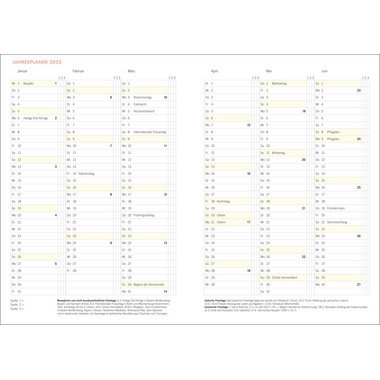 HEYE Lady Terminkalender 2025 1411+25 1W/1S DE 11.5x16.3cm