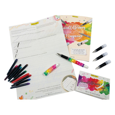 ONLINE Handlettering Set 1.4mm 12484 Black Style blau