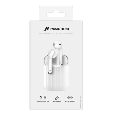 Stereo-Headset mit 300mAh Ladestation, Multifunktionstasten für Musik und Anrufe