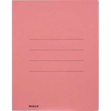 BIELLA Einlagemappe A4 25040045U rot 240g/m2